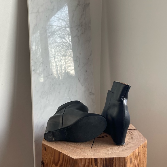 2000’s MM6 Designer Heeled Ankle Boots - Picture 6 of 6